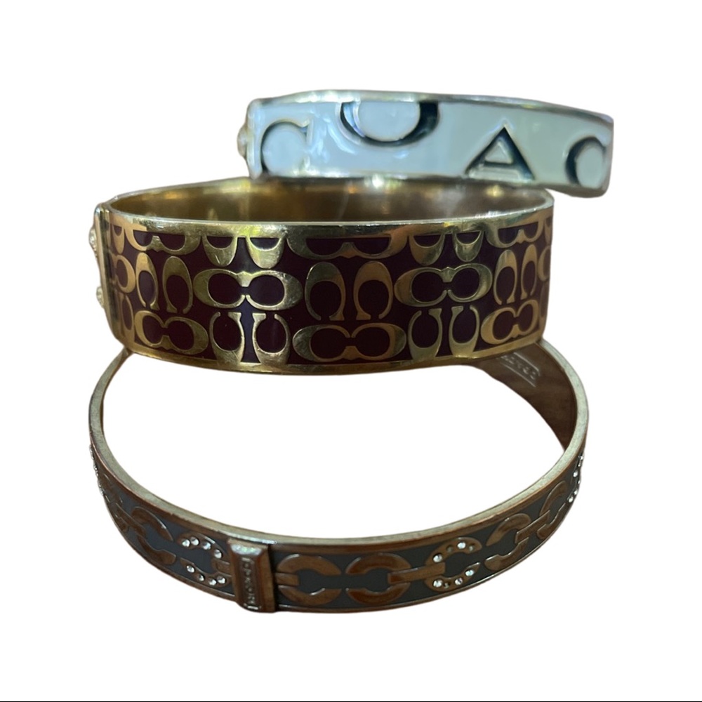 Set of 3 Coach Bracelets-FINAL PRICE🛑
